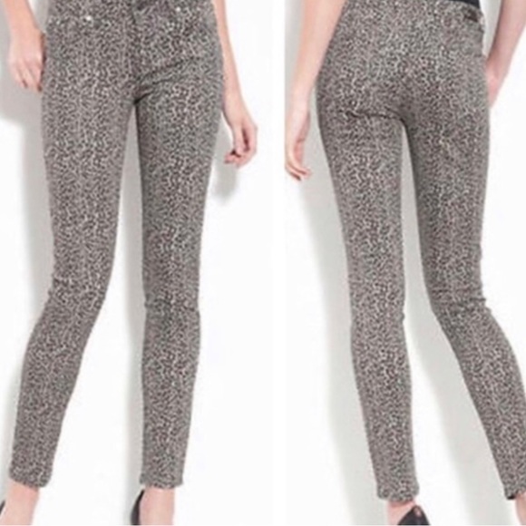 PAIGE Snow leopard Peg Skinny Jeans size 28 - Picture 9 of 9